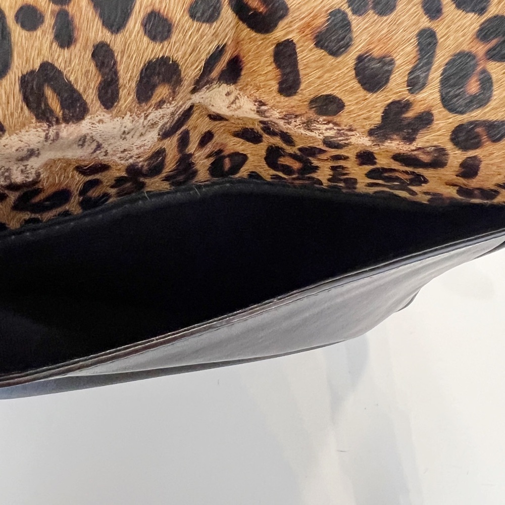 ✖️SOLD✖️•FOSSIL• Memoir Small Flap Crossbody Bag in Cheetah - Picture 12 of 15